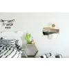 Minimalistisch - Landschap - Dimensie Wandcirkel aluminium klein -kinderkamer