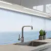 Horizon - Zeilboot - Zee keuken achterwand 2 middel -3d_schuin