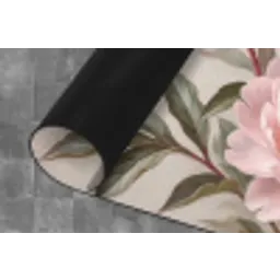 Pioenrozen - Boeket - Roze Keukenloper - keukenmat middel -closeup