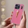 Hoorntje - Schepijs - Roze Telefoonhoesje iPhone 17 Pro klein -sfeer3_NL