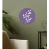 Tak - Sierlijk - Bladeren - Minimalistisch Wandcirkel behangsticker klein -sfeer2