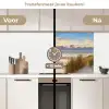 Strand - Duin - Gras - Zonsondergang - Zee keuken achterwand 2 middel -voor-na2_NL