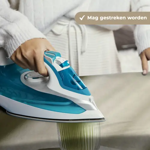 Matcha - Glas - Groen - Minimalistisch Wandkleed katoen klein -sfeer9