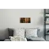 Hout - Rustiek - Donkere Planken Muursticker klein -slaapkamer