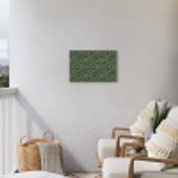 Bladeren - Organisch - Groen Tuinposter op houten frame 2 cm dik klein 845 -sfeer1