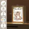 Tijger - Dier - Kinderen - Jungle Light Box met kabel (Kinderlampje) klein -USP_NL