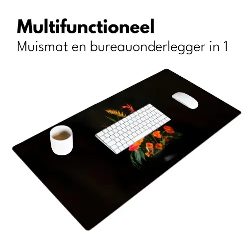 Schaal - Boeket - Bloemen Muismat XXL klein -sfeer4