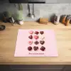 Chocolaatjes - Hartvormig - Liefste Inductie beschermer vinyl 3mm middel -sfeer5