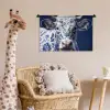 Koe - Delfts - Blauw - Artistiek Wandkleed katoen klein -wsfeer5_kind