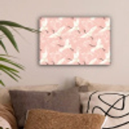 Kraanvogels - Bloesem - Roze canvas 2cm klein 34 -sfeer1