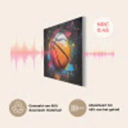 Graffiti - Basketbal - Verf - Sport PET vilt klein -USP_NL