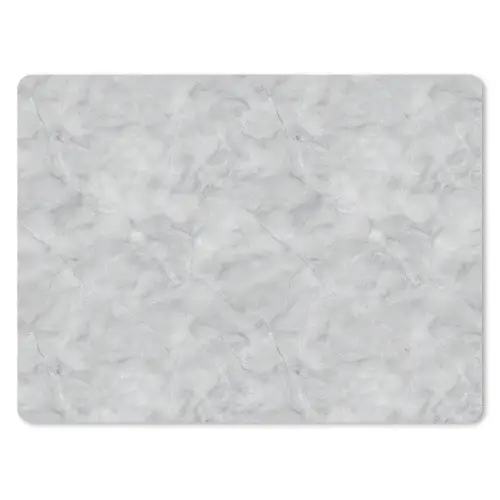 Grijs - Marmer - Mat muismat rubber klein 262 -3d