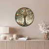 Levensboom - Boom - Abstract - Modern Fotolijst rond zonder passe partout klein -sfeer3