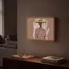 Abstract - Figuur - Illustratie - Hoed Light Box met batterij (Wandlamp) middel -sfeer1