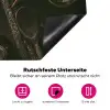 Bieslook Bloesem en Antieke Keukenwaren Inductie beschermer vinyl 3mm klein -zzzzzzz-lf-onderkant