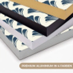 Klassiek - Motief - Blauw Textielframe zwart klein 947 -USP_kleurenDE