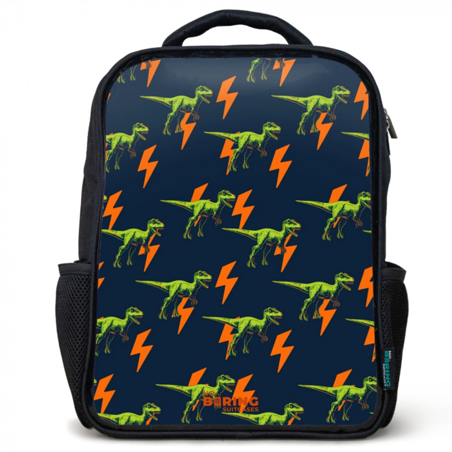 Bliksemsnelle raptors Rugzak - Zwart middel -3d