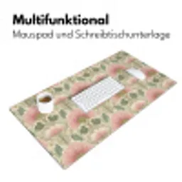 Klassiek - Patroon - Roze Muismat XXL klein 681 -ysfeer4_duits