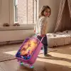 Hertje en uil in een roze sprookjesbos Kinderkoffer - Roze klein -sfeer1