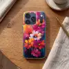 Felle bloemen - Dynamisch - Levendig Telefoonhoesje iPhone 17 Pro klein -sfeer1