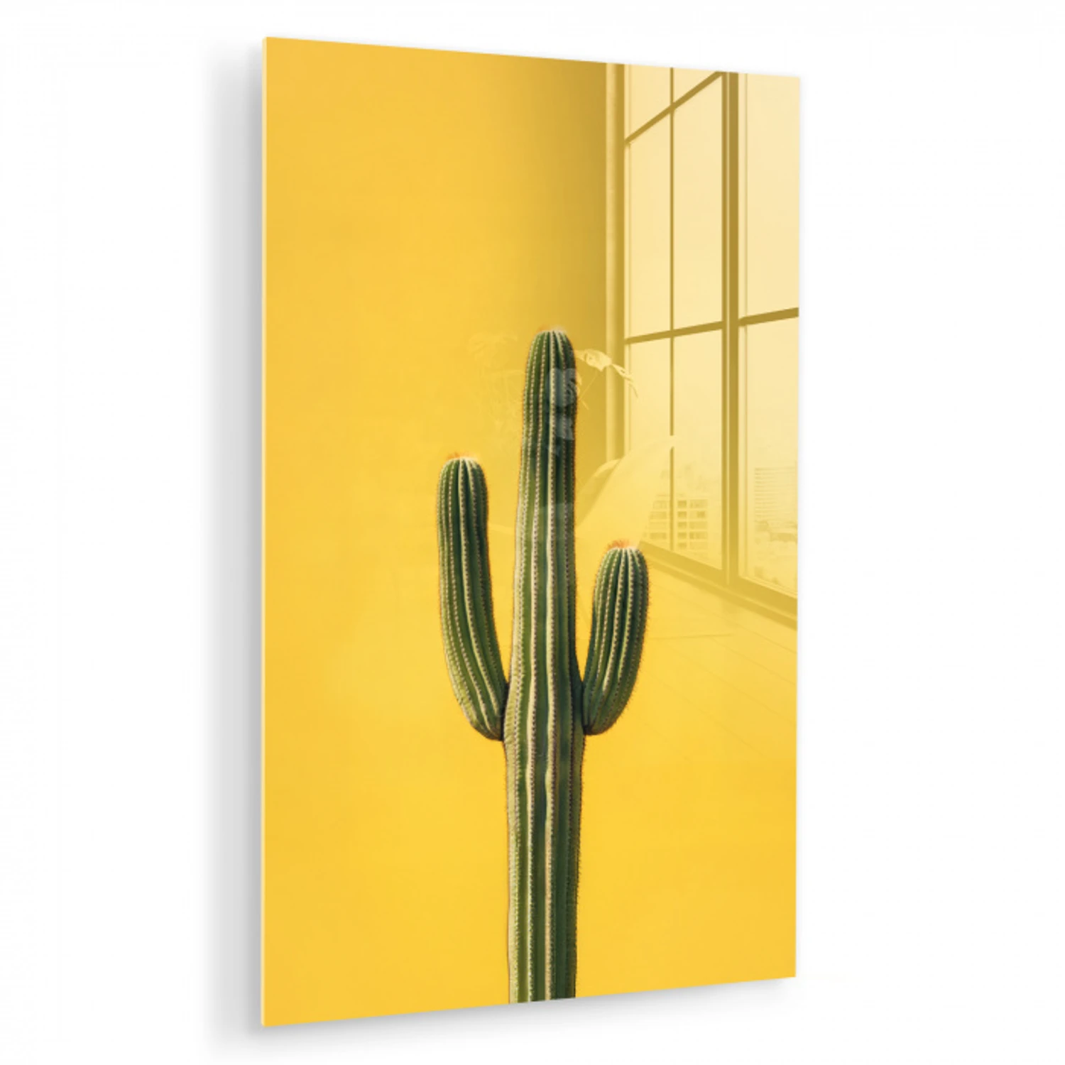 Cactus - Groen - Minimalistisch plexiglas 5mm klein -zzzproduct_nieuw