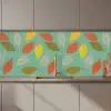 Bladeren - Herfst - Vintage - Pastel - Patroon keuken achterwand 2 middel 871 zz_3dshopping