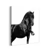 Fries - Hengst - Modern aluminium wit klein -3d