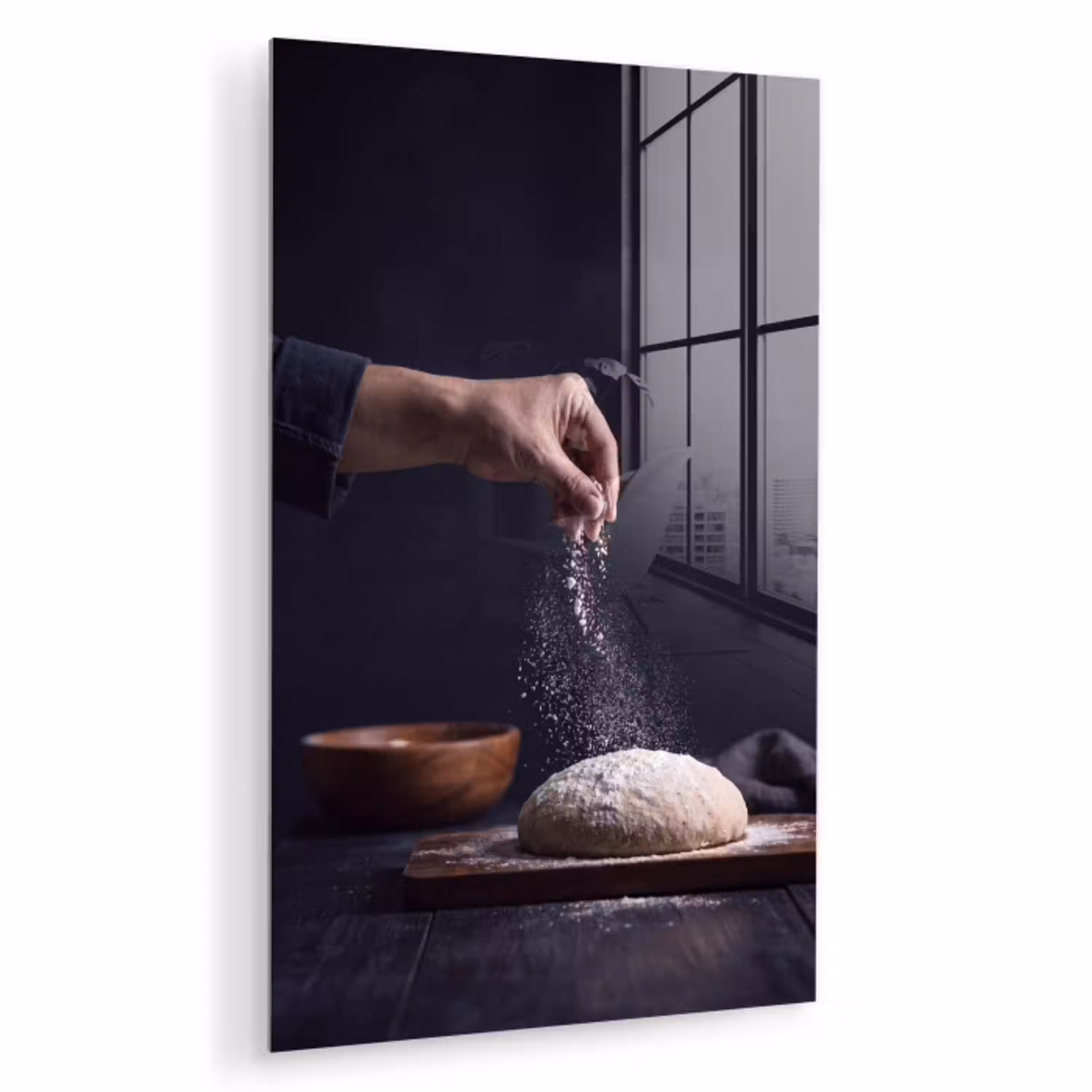 Deeg - Hand - Bakken plexiglas 5mm klein -zzzproduct_nieuw