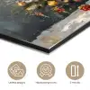 Kerstboom - Cadeaus - Rood - Goud aluminium wit klein -closeup_NL
