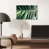 Palmblad - Tropisch - Natuur - Jungle aluminium wit klein -sfeer5