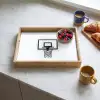 Basketbalbord - Minimalistisch - Zwart Dienblad Rechthoek middel -sfeer2
