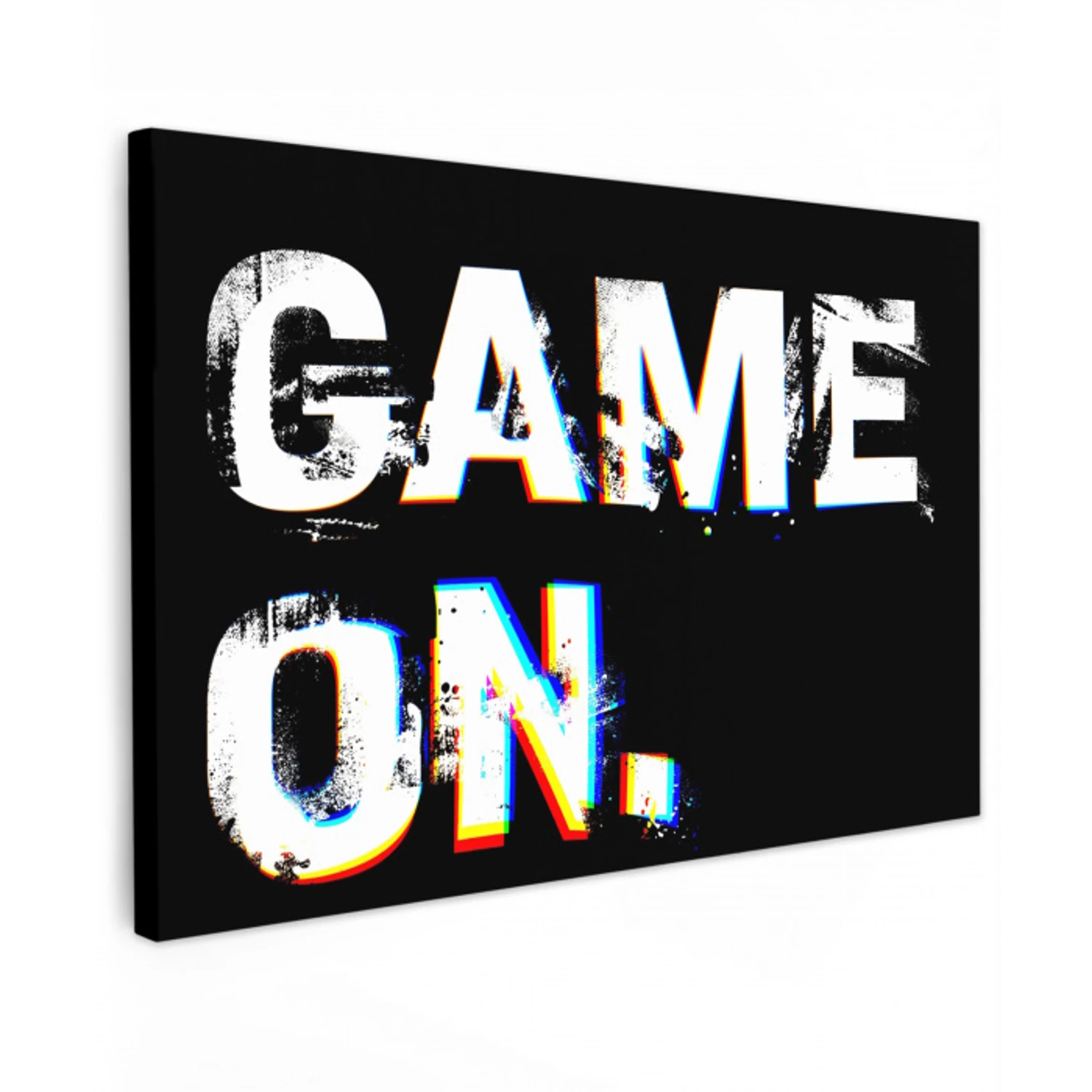 Gaming - Game - Spreuken - Quotes - Game on canvas 2cm klein -z3d