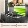 Golven - Abstract - Groen keuken achterwand 2 middel -usp_FR