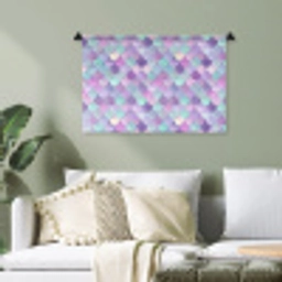 Dromerig - Zeemeermin - Pastel Wandkleed katoen klein 269 -sfeer7