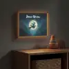 Heks - Maan - Bos - Magisch Light Box met batterij (Wandlamp kind) middel -sfeer5_kind