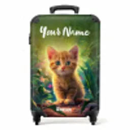 Kees kitten NBS - Handbagage koffer - Kinderen Unisex middel -productfoto_recht