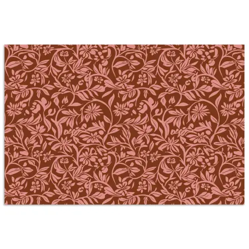 Bloemen - Print - Roze poster papier klein 62 -3d