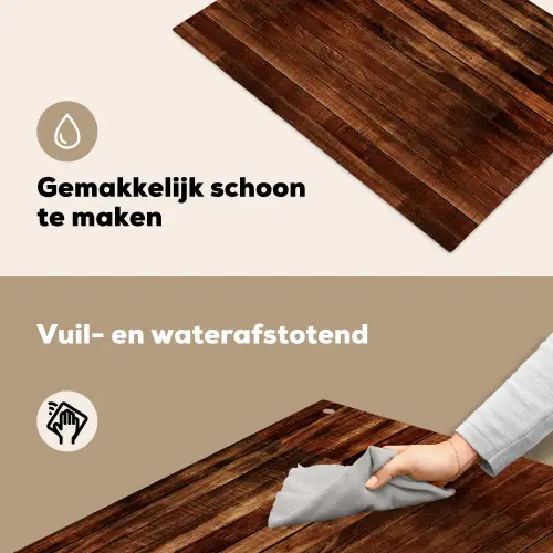 Hardhout - Robuust - Patronen Inductie beschemer met haakjes klein 777 -ky-schoon-nl