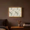 Bloem - Vogel - Kleurrijk Light Box met batterij (Wandlamp) middel 907 -sfeer4