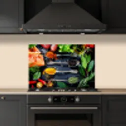 Kruiden - Lepels - Keuken - Specerijen keuken achterwand spatscherm klein -sfeer1