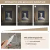 Teddybeer - Ruimtehelm - Maan - Sterren Light Box met kabel klein -USP_dimbaarNL