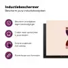 Zandloper - Symmetrisch - Rood - Paars Inductie beschermer vinyl 3mm klein -zzzzzzz-cc-usp