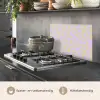 Abstract - Lila - Groen - Pastel keuken achterwand spatscherm klein 900 -usp_NL