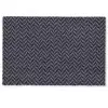 Plaid - Patroon - Visgraad - Blauw Deurmat klein 898 -zkaufland3d