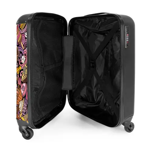 Sweet surprises Koffer - NBS - Handbagage middel -binnenkant