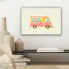 Ijskar - Retro - Softijsjes - Roze canvas 2cm klein -sfeer6