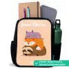 Dieren - Slapen - Samen Rugzak - Zwart middel -inhoud_NL
