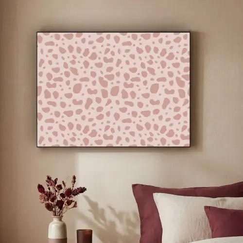 Nude - Luipaard - Tinten Textielframe zwart klein 947 -sfeer1