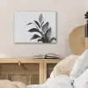 Plant - Bladeren - Minimalistisch - Zwart PET vilt klein -sfeer3