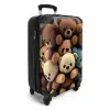 Knuffelberen Koffer - NBS - Handbagage middel -productfoto_3d